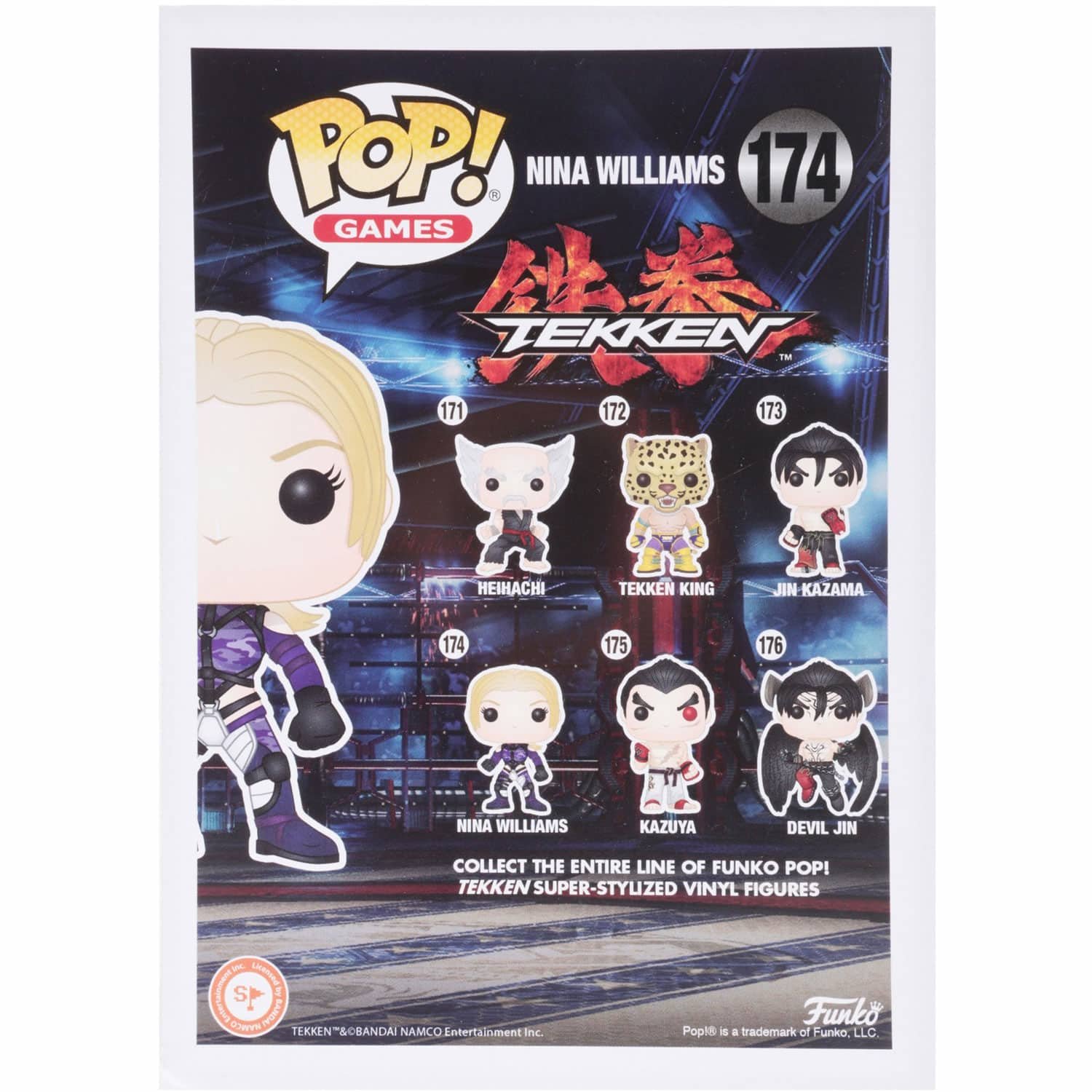 Funko POP! Games Tekken™- Nina Williams #174, Vinyl Figure - Image 3
