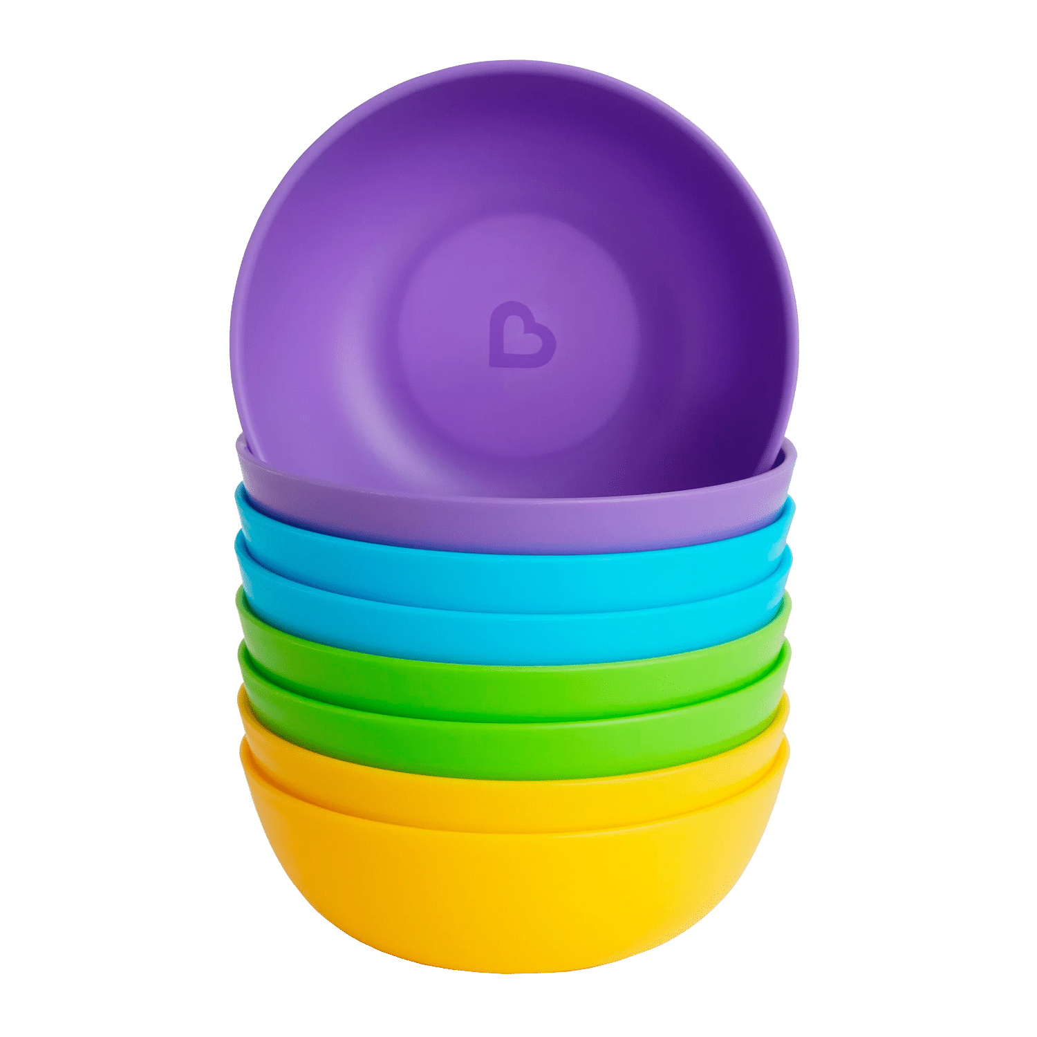 Munchkin Multi Toddler Bowl, Includes Deep Bowls with High Sides, BPA-Free, 8 Pack