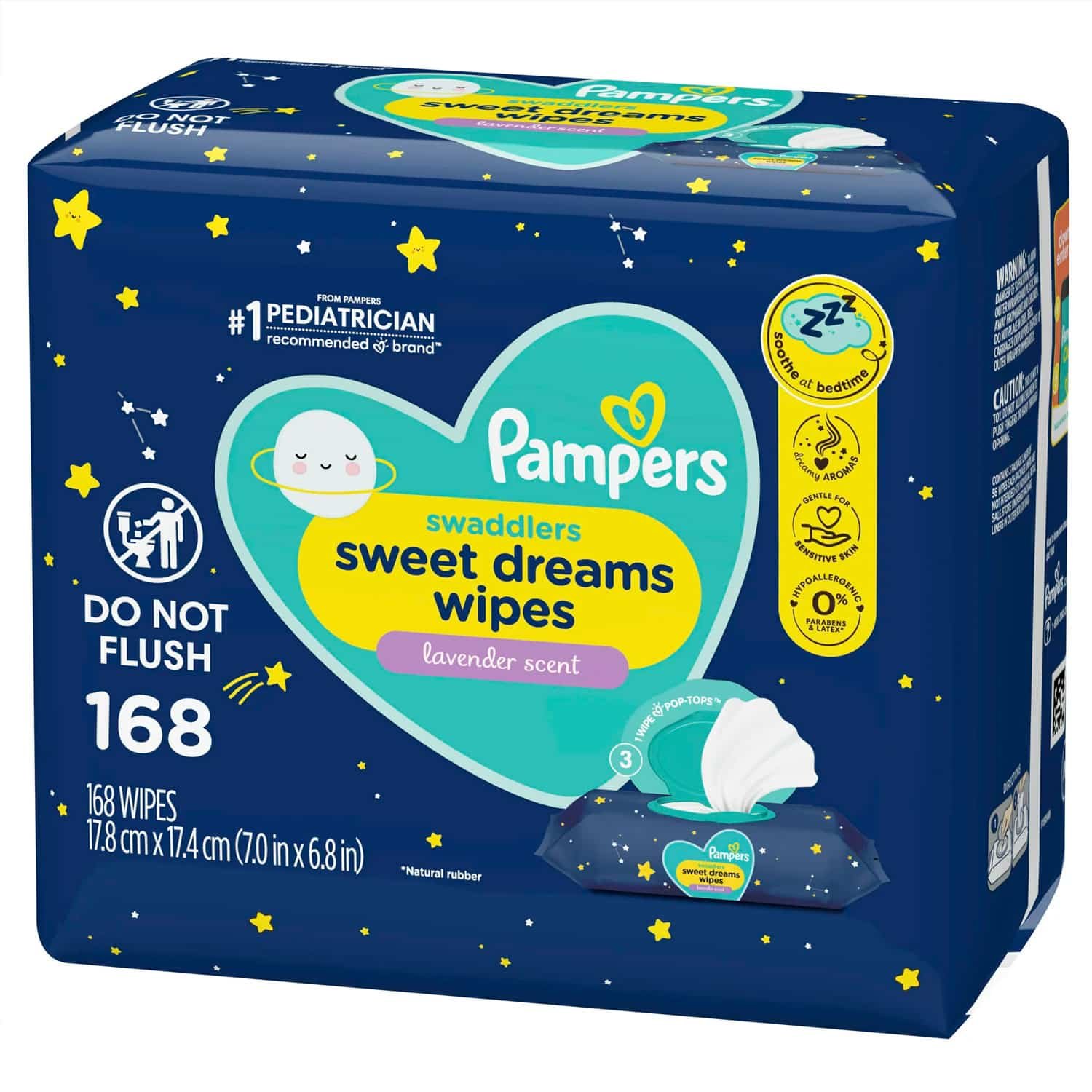 Pampers Sweet Dreams Baby Wipes (Choose Your Size & Count) - Image 3