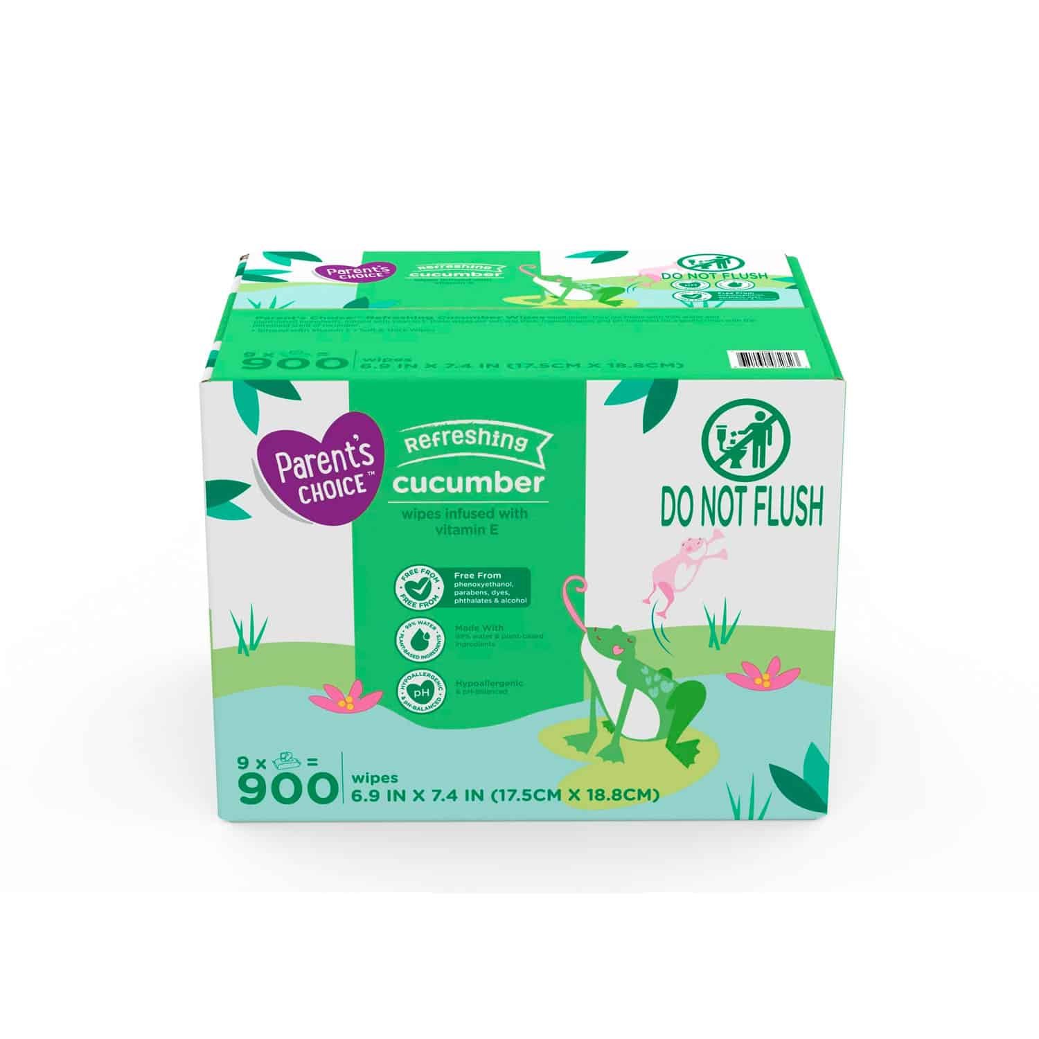 Parent's Choice Cucumber Scent Baby Wipes (Choose Your Count) - Image 4